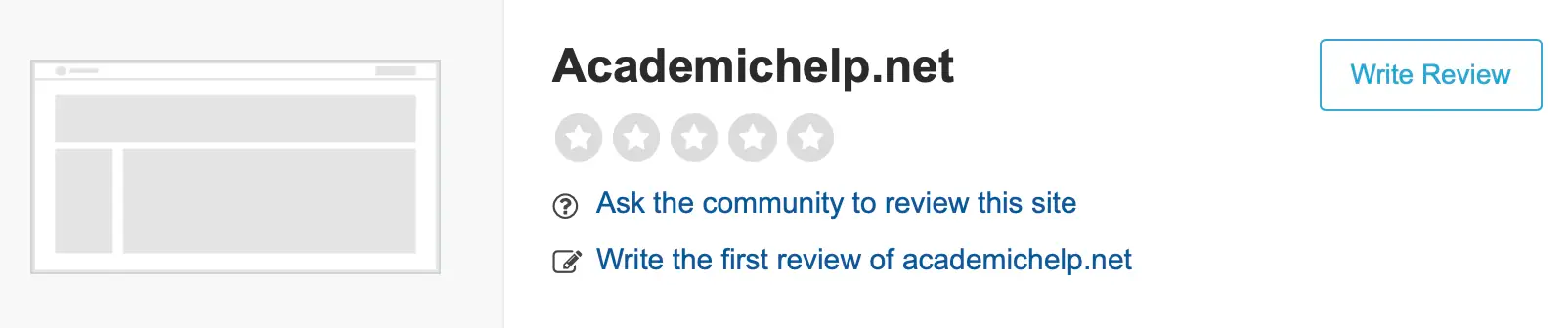 AcademicHelp review on Sitejabber